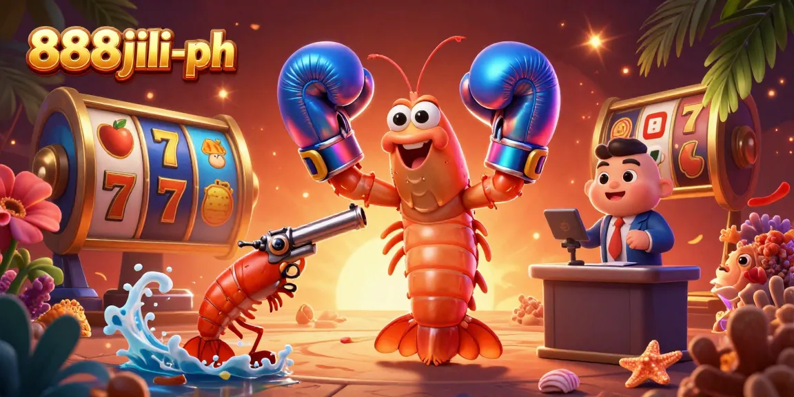 Join the excitement of 888jili-ph with thrilling slots and vibrant characters in a dynamic casino scene.