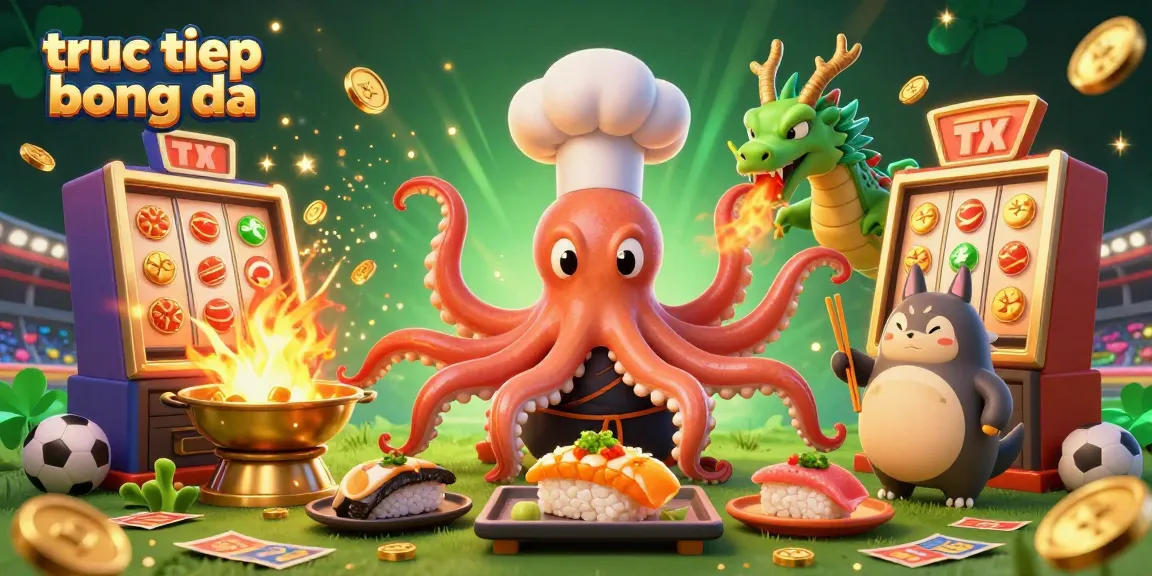 Experience truc tiep bong da with thrilling sports-themed casino excitement from cute characters and dynamic visuals.