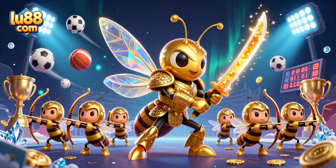 Engage with exciting gameplay at LU88 com featuring a vibrant 3D casino scene.