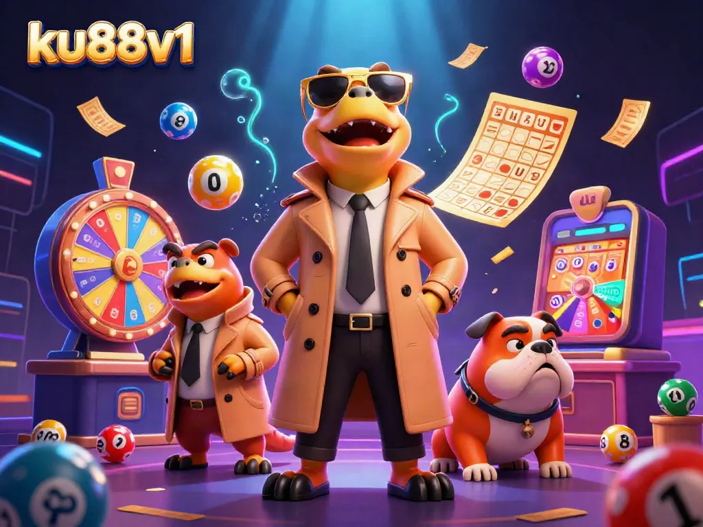 Engage in excitement at ku88v1 with raptors attempting VIP access at a lively casino scene.